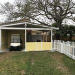Golf cart parking/storage